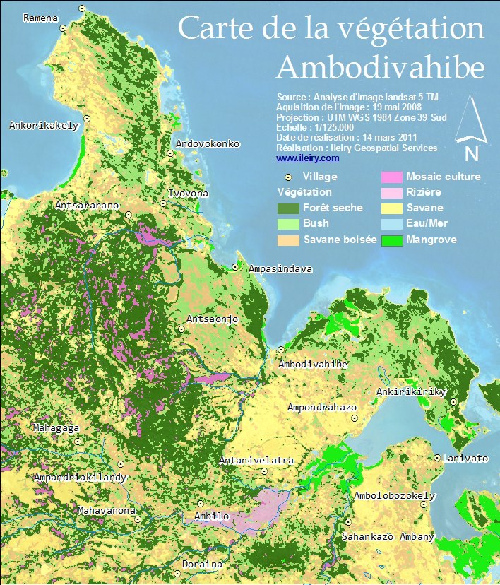Land use map for Ambodivahibe